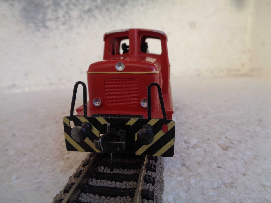 1:87 Fleischmann Locomotiva de manobras 1306 comboio na caixa