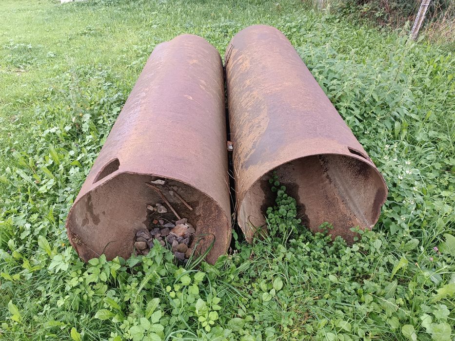 Труби металеві для містка d=720 мм, L= 2,33 м і 2,20 м.