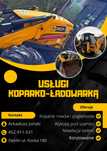 Usługi koparko-ładowarkowe oraz układanie kostki brukowej.