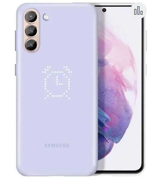 Capa Samsung Galaxy S21 Plus original Samsung Smart Led - violeta