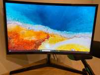 Monitor Samsung 23.5" - Curvo 144Hz