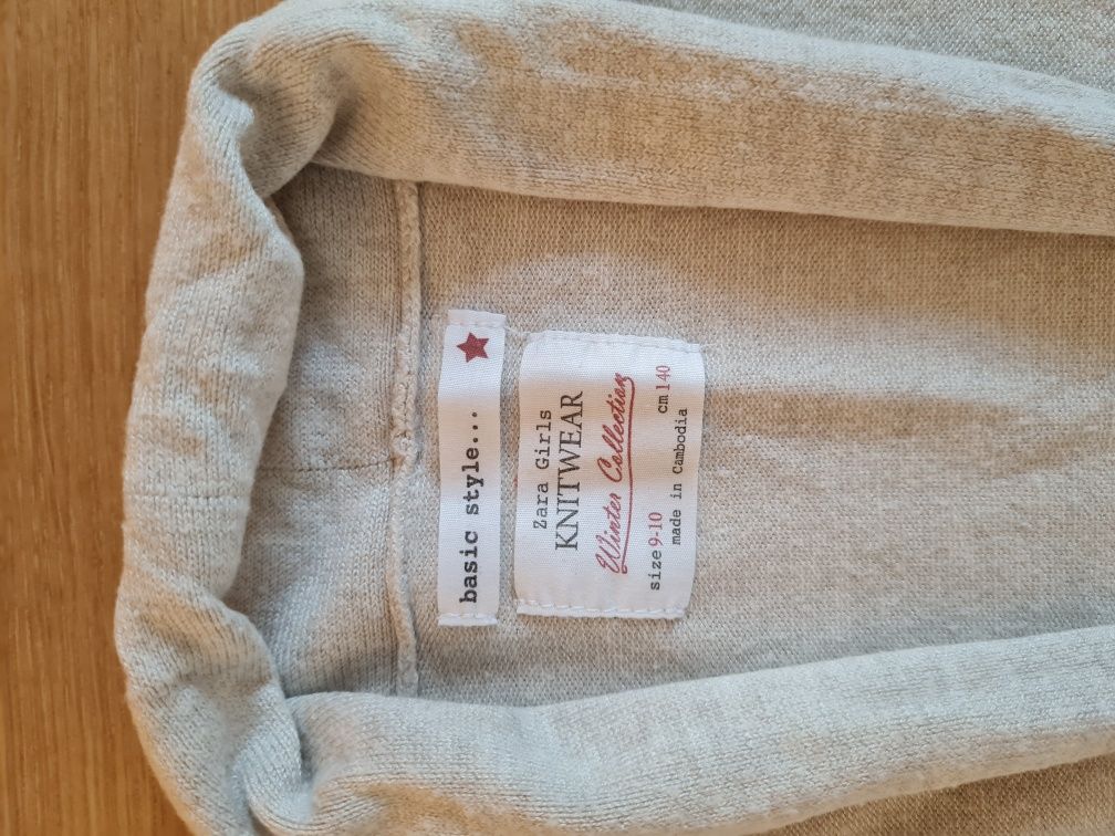 Sweter, kardigan Zara, 140 cm