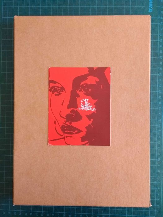 Catálogo Yvan Alagbe bd,, serigrafia, gravura e texto