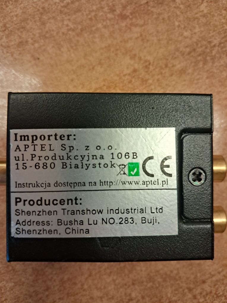 Audio converter Digital to Analog