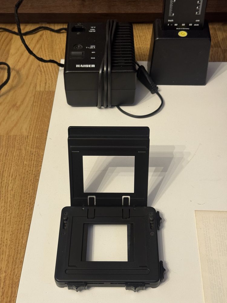 Powiększalnik Kaiser Systen V VCP6002 BW kolor 6x6  35mm z obiektywem