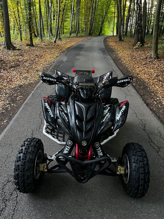 Yamaha Raptor 350 homologacja L7e doinwestowany