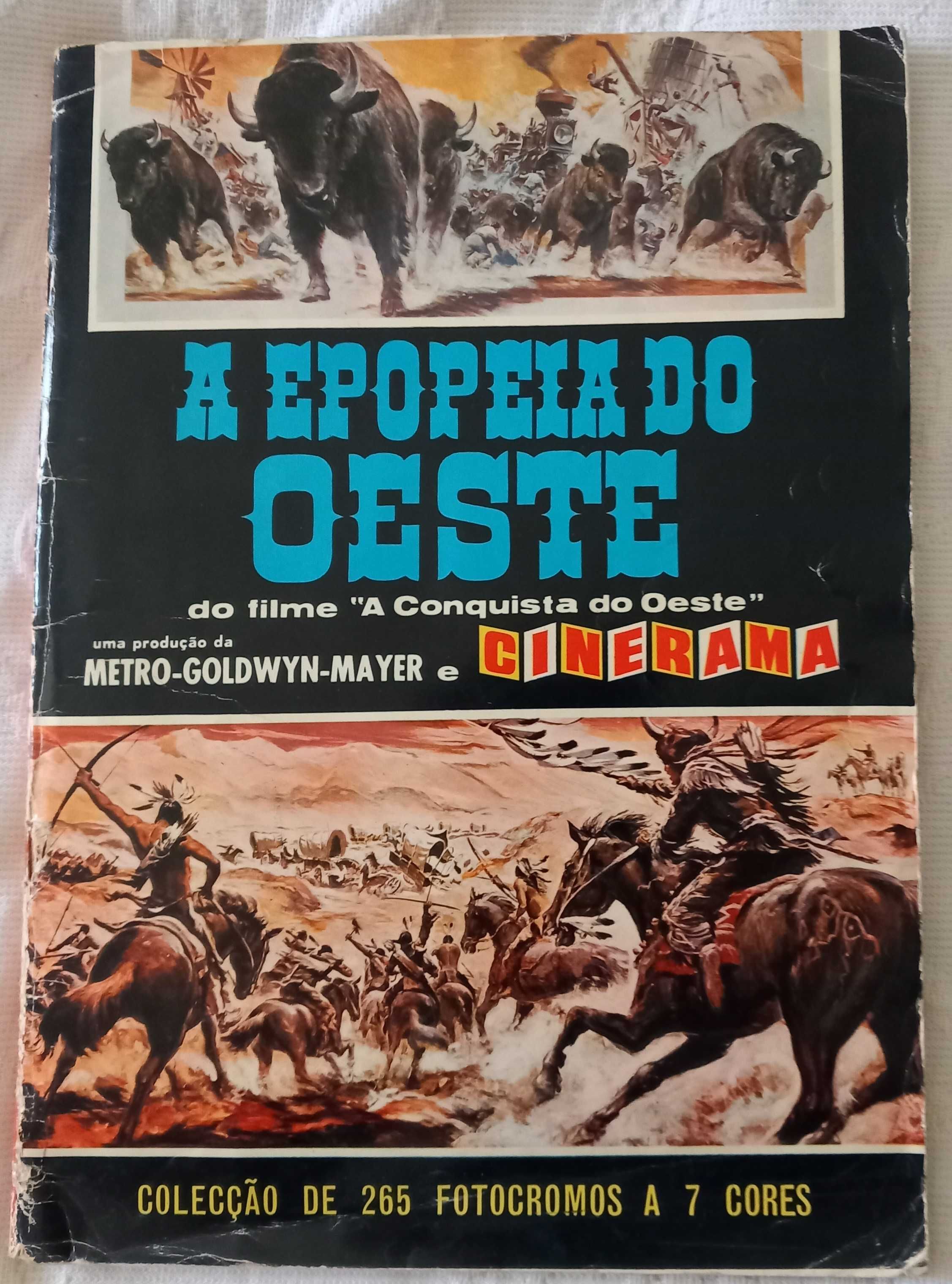 Caderneta completa A Epopeia do Oeste [cromos esmalte][oferta portes]