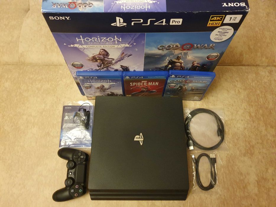 PS4 Pro 1ТБ последняя ревизия