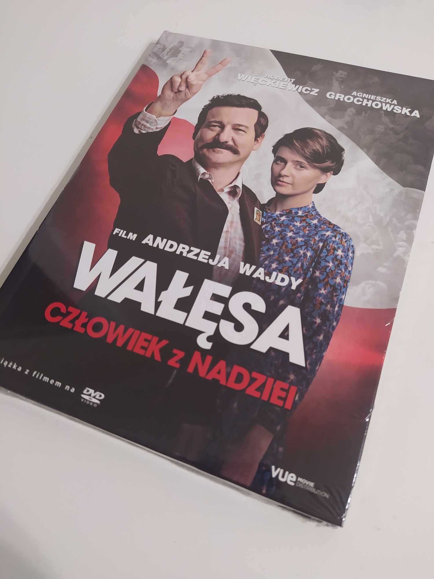 Wałęsa Człowiek z Nadziei - NOWA  DVD (Folia)