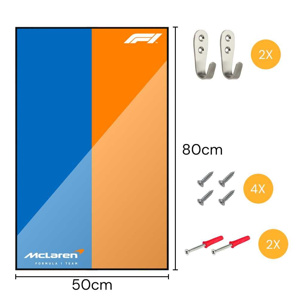 Ramka do ekspozycji ściennej LEGO McLaren F1 42141