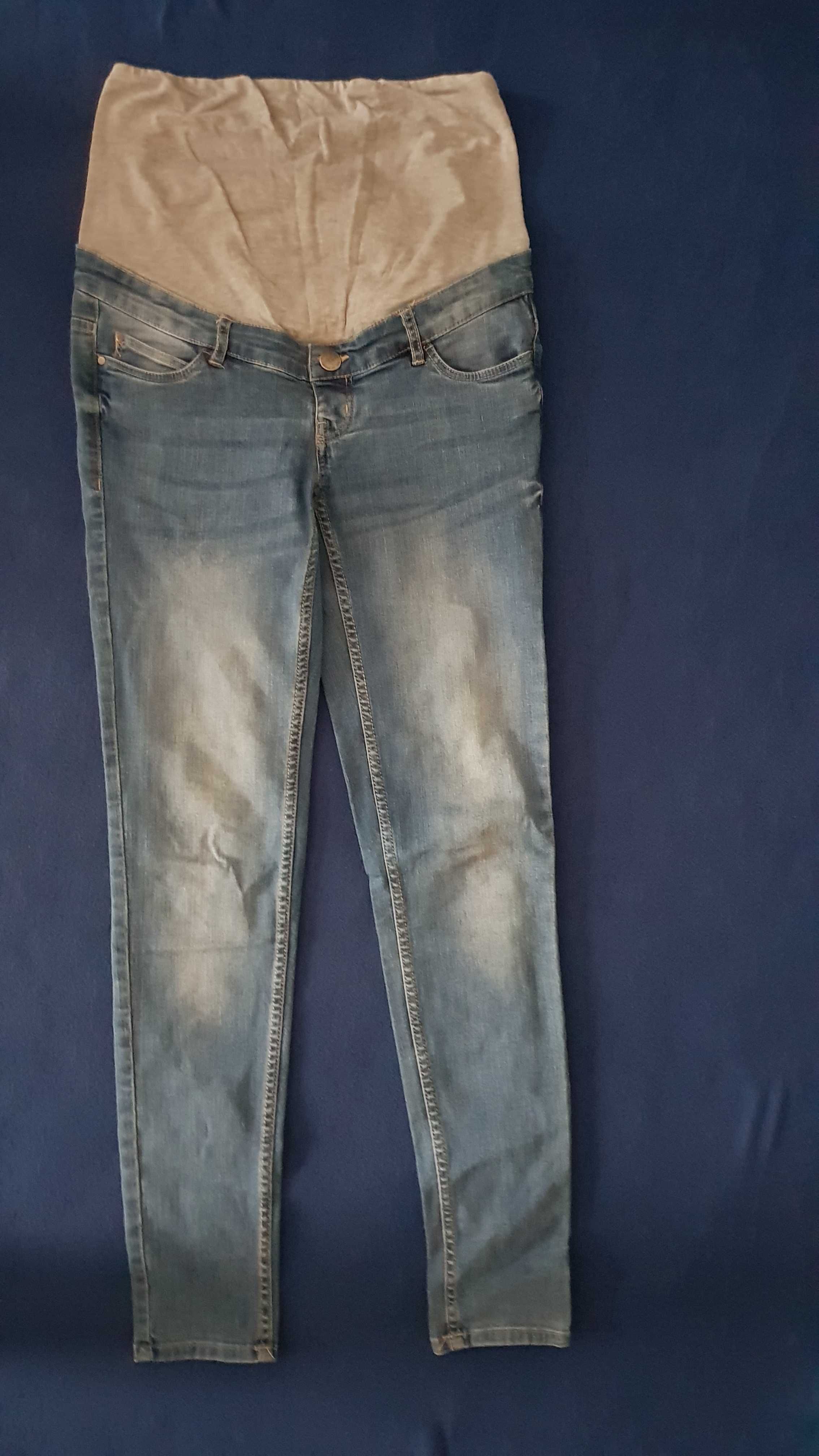 ESMARA lidl jeansy ciążowe S super skinny fit okazja