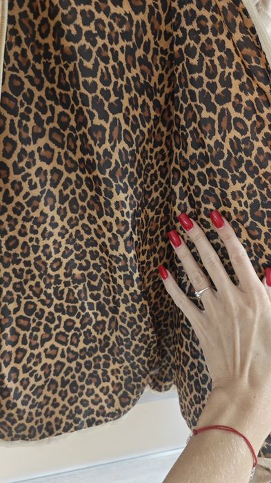 Kurtka pikowana złota perłowa kurtka pikowana beżowa błyszcząca 38