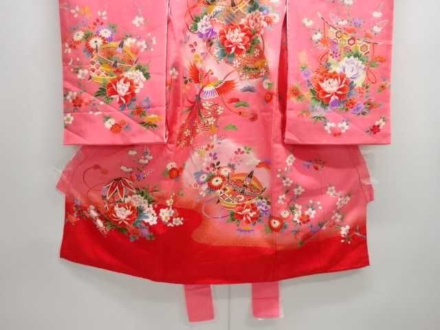 Dziecięce kimono jedwabne + juban jedwabny