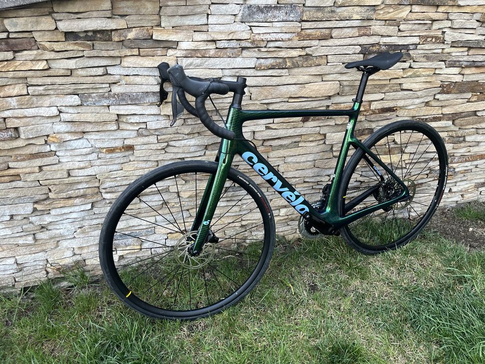 Карбоновий шосейник Cervelo Caledonia 5 SRAM Rival etap axs