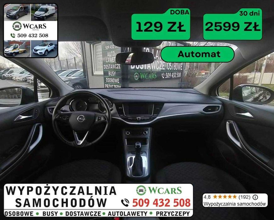 Wypożyczalnia samochodów aut osobowych Wynajem dostawcze bez kaucji