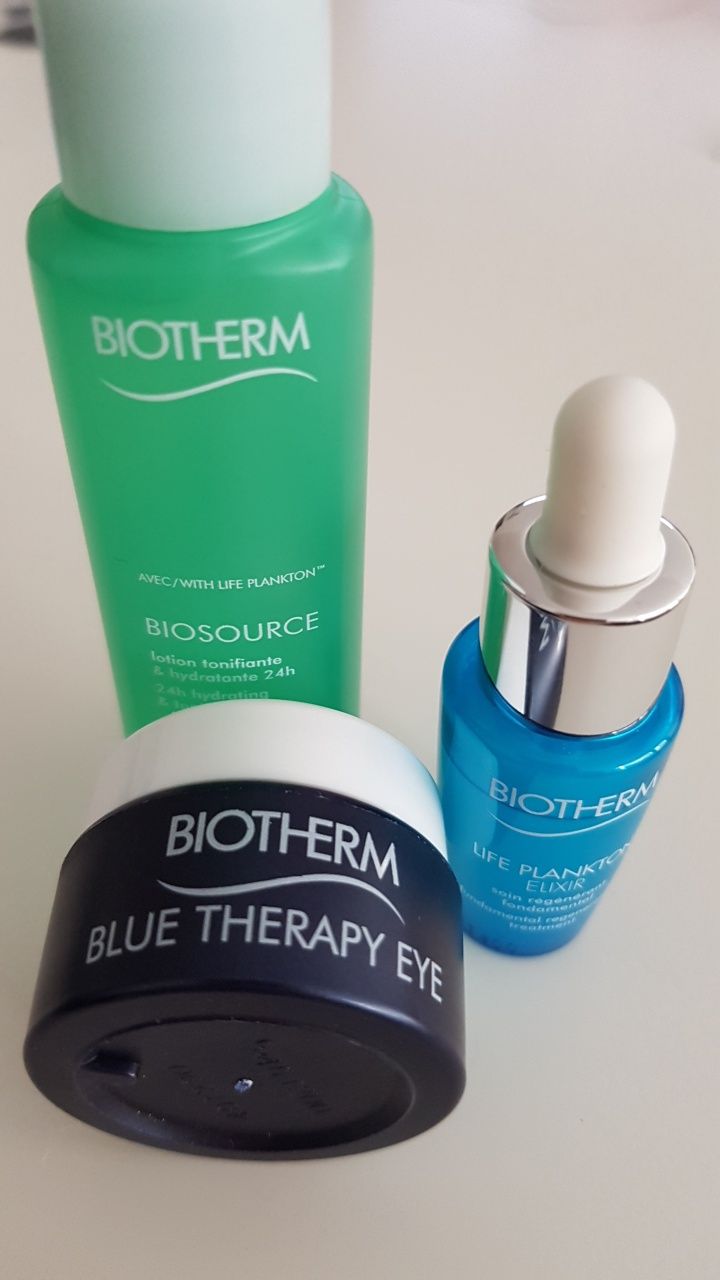 Мини версии Biotherm крем под глаза,сыворотка,лосьон годен до 02.2023