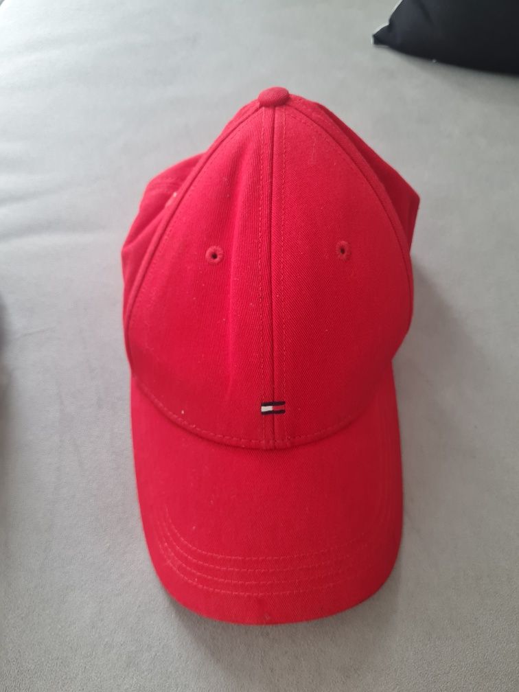 Czapka z Daszkiem Tommy Hilfiger Czerwona