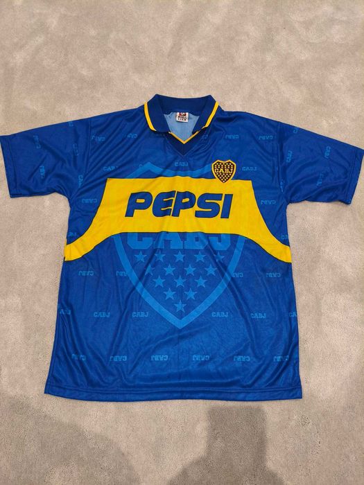 Camisola de futebol Boca Juniors PEPSI