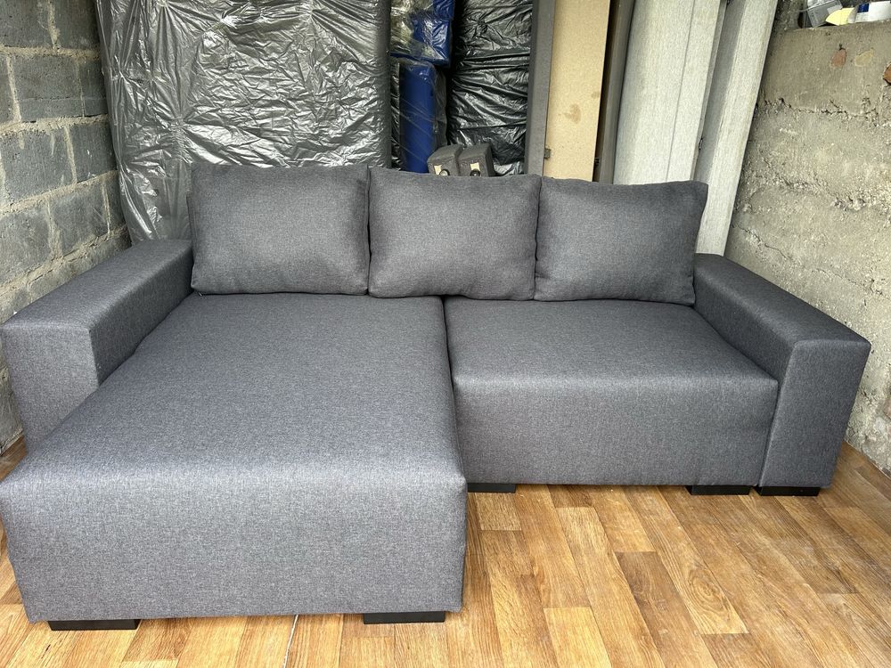 Narożnik 160x254 z pojemnikiem i funkcją spania