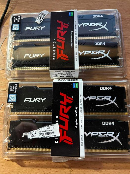 HyperX Kingston Fury DDR4 3200MHz CL16