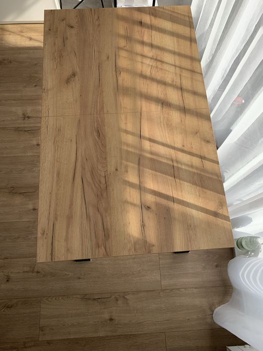 Stół 130 cm rozkładany do 210 cm Liwia-210 dąb złoty craft