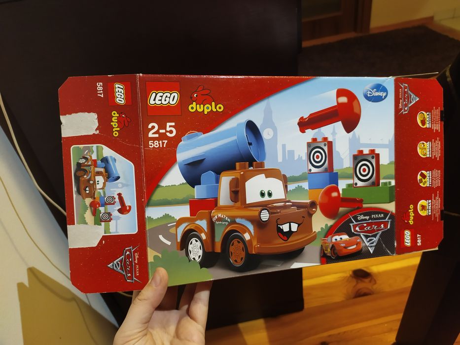 Puste pudełko LEGO Duplo 5817 Złomek Auta
