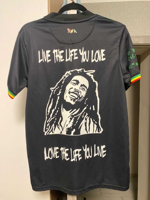 Футболка ігрова Ajax x Bob Marley сезону 2021/2022 (3-й комплект)