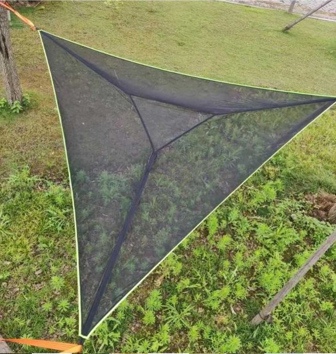 Lotniczy hamak kempingowy, wielofunkcyjny Hamak Trójkątny 3Punktowy