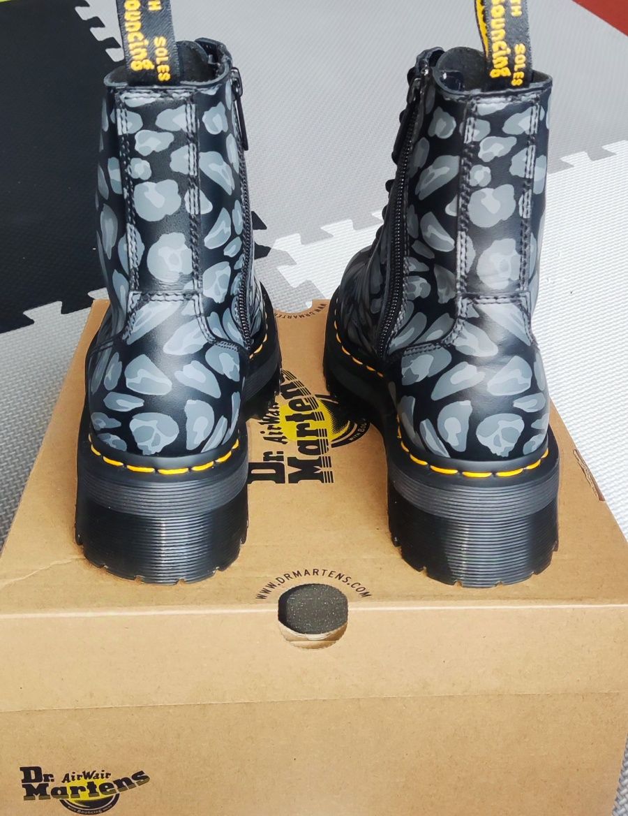 Dr. Martens Jadon Distorted Leopard Backhand rozmiar 38