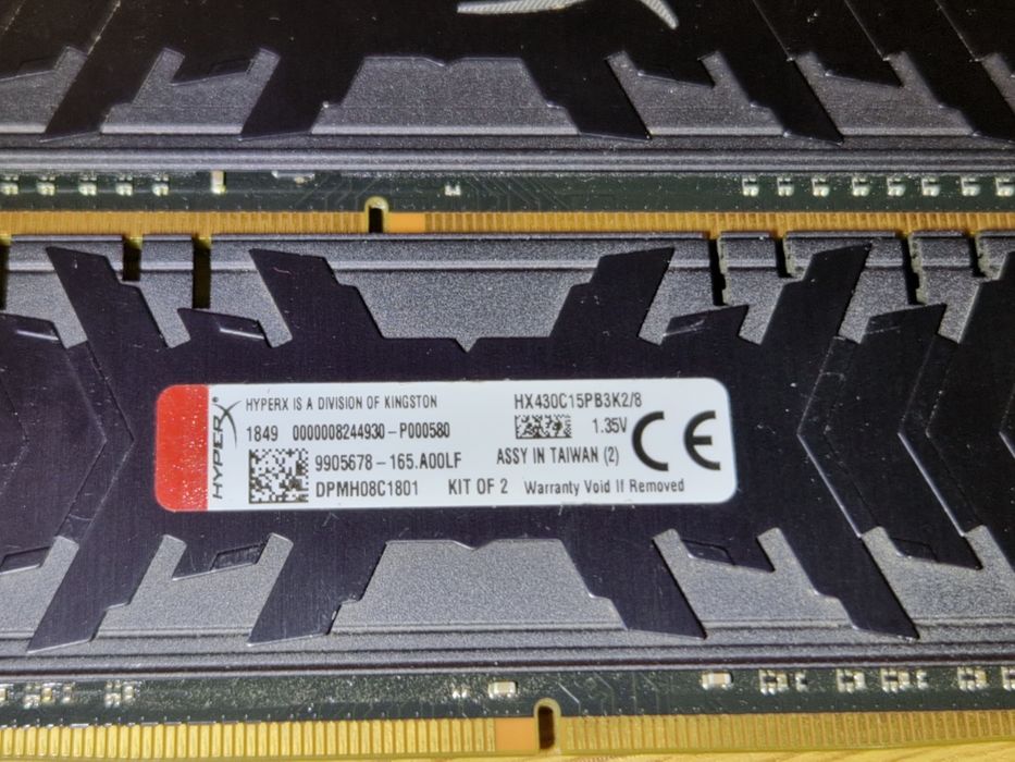 Ram DDR4 HyperX Predator 3000mhz