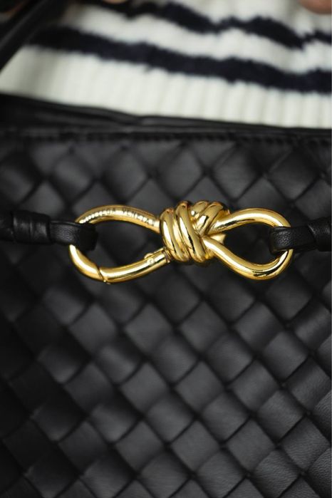 Сумка тоут Bottega Veneta Andiamo зі шкіри з плетінням Intrecciato