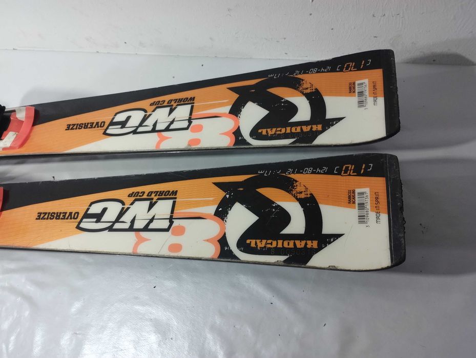 Narty Rossignol Radical Oversize worldcup 170  przygotowane do sezonu