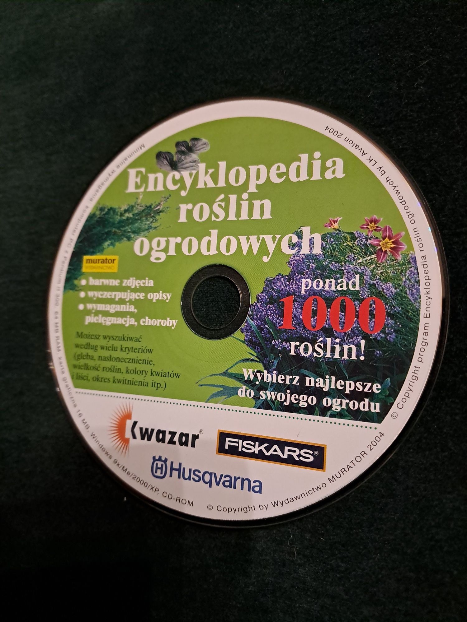 Encyklopedia roślin ogrodowych Murator 2004 CD-ROM