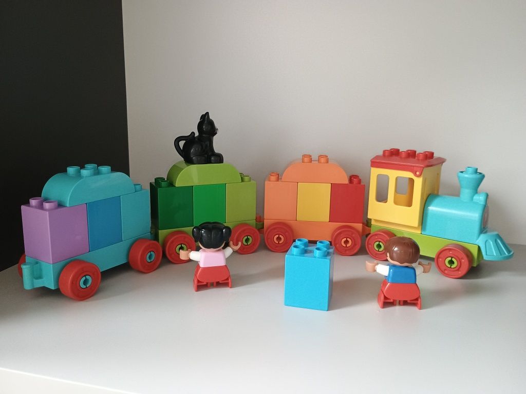 LEGO DUPLO 10847 pociąg cyferki ciuchcia kolejka