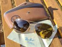 Okulary przeciwsłoneczne Ray Ban Bausch Lomb Aviator 52mm/Vintage/USA