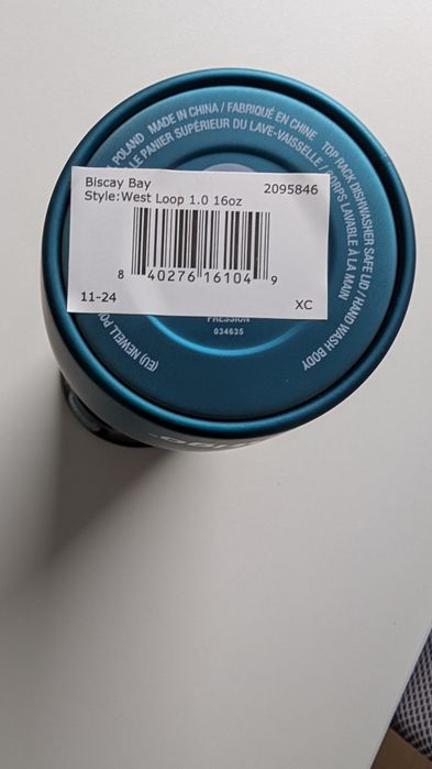 Kubek termiczny Contigo West Loop 2.0 470ml - Biscay Bay