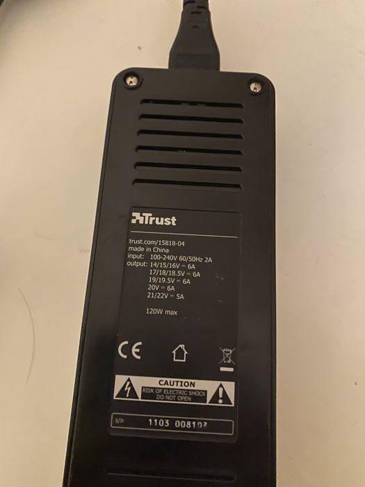 Transformador universal Trust 120W