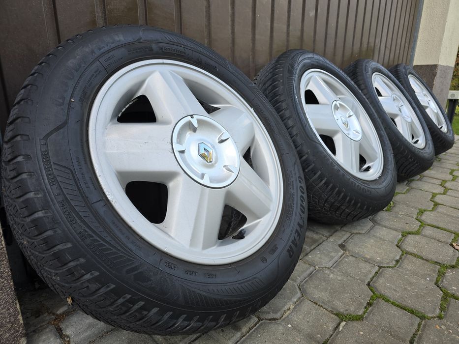 Felgi z oponami 175/65R14 Renault Kangoo 4x100 Clio Thalia Megane TWIN