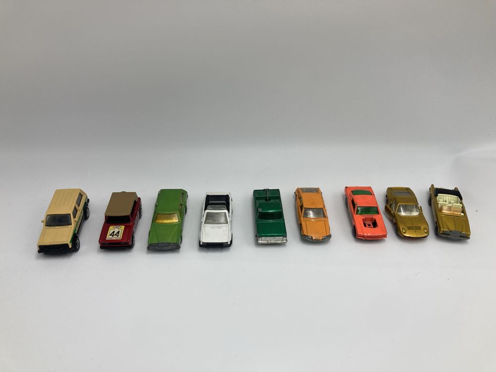 Zestaw matchbox vintage lesney 9szt