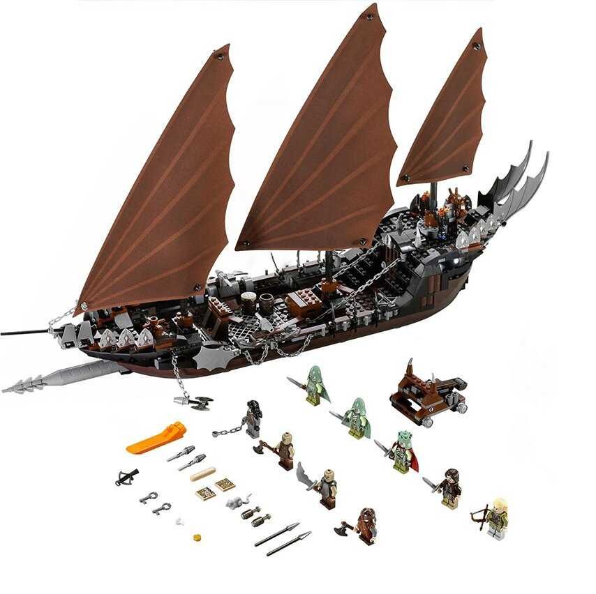 Set / Kit Barco The Lord Of The Rings / The Hobbit (compatível lego)