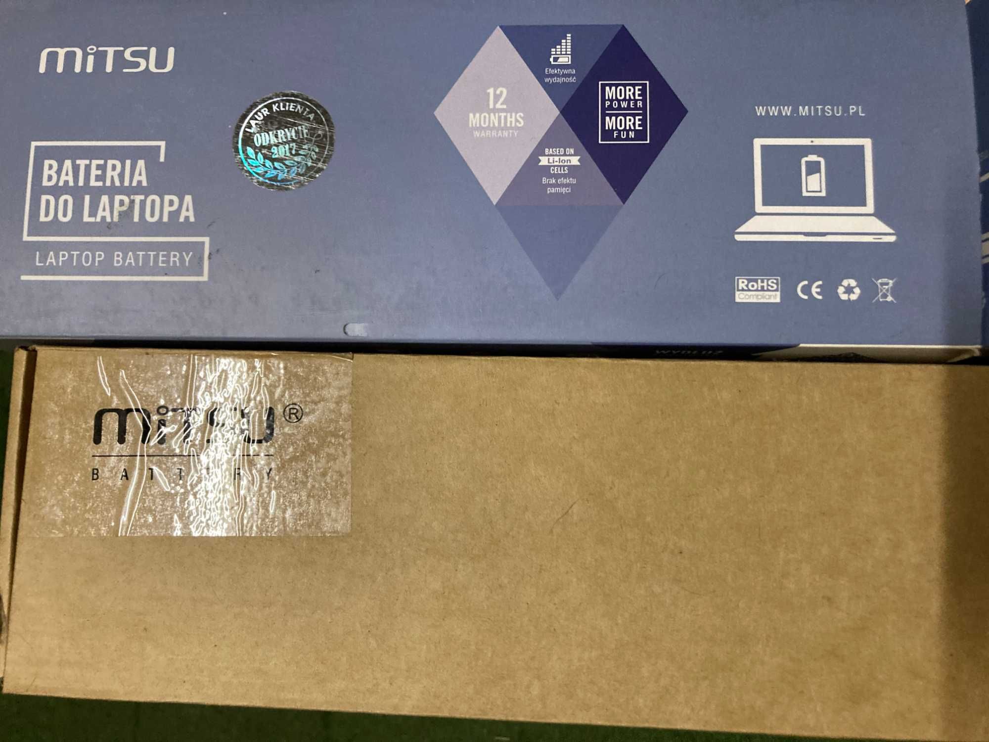 Baterie do laptopa 12 sztuk niesprawne bez gwarancji na ogniwa