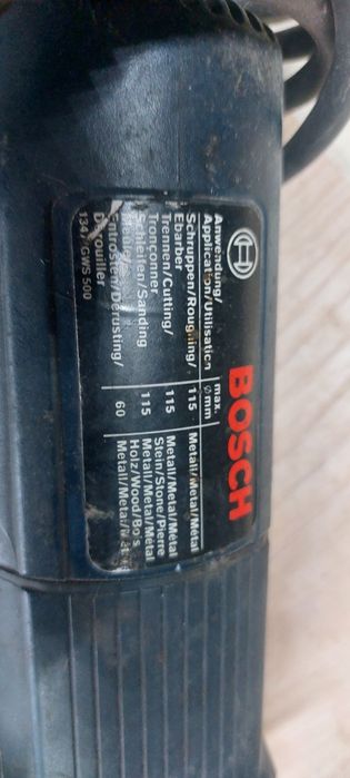 Szlifierka kątowa bosch