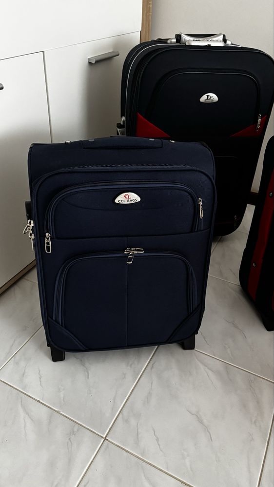Malas de viagem como novas