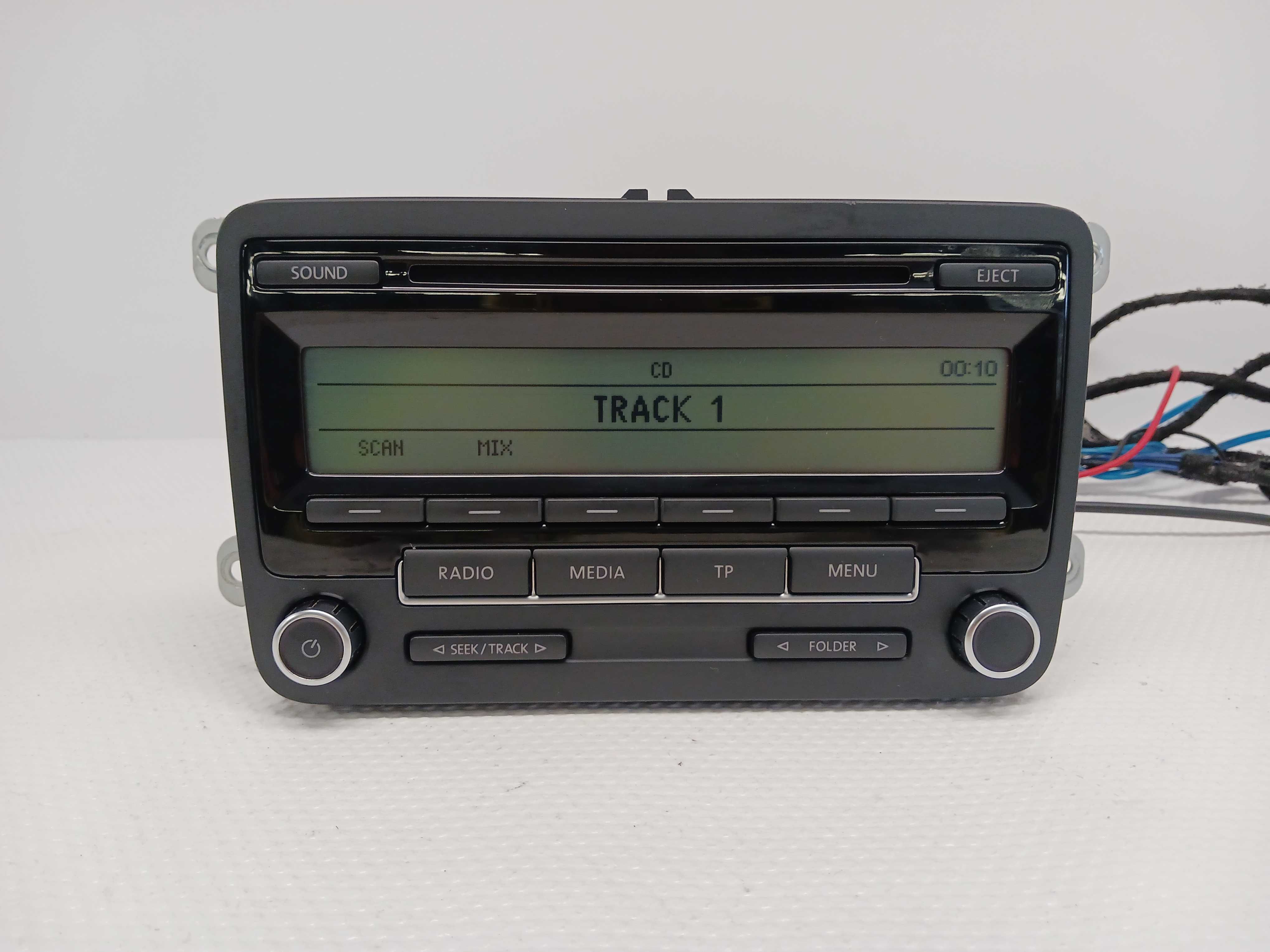 Seat Leon Altea Radio Cd Mp3 Aux 5P003---5186B z kodem