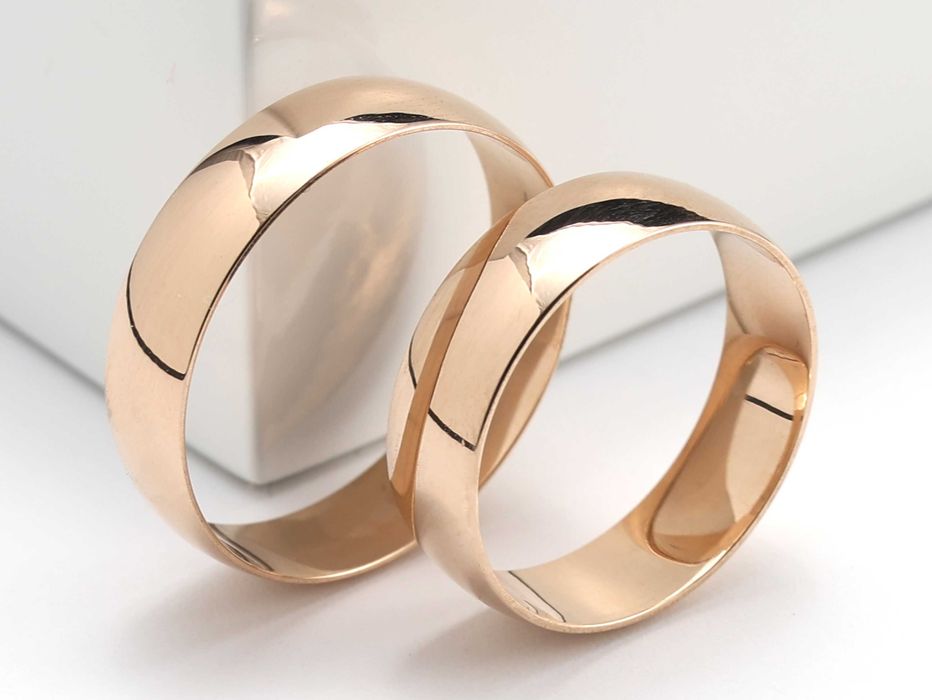 Золоті обручки 585 проби (на замовлення)