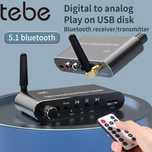 Bluetooth приёмник/передатчик. конвертер ЦАП  аудио адаптер, AUX, RCA