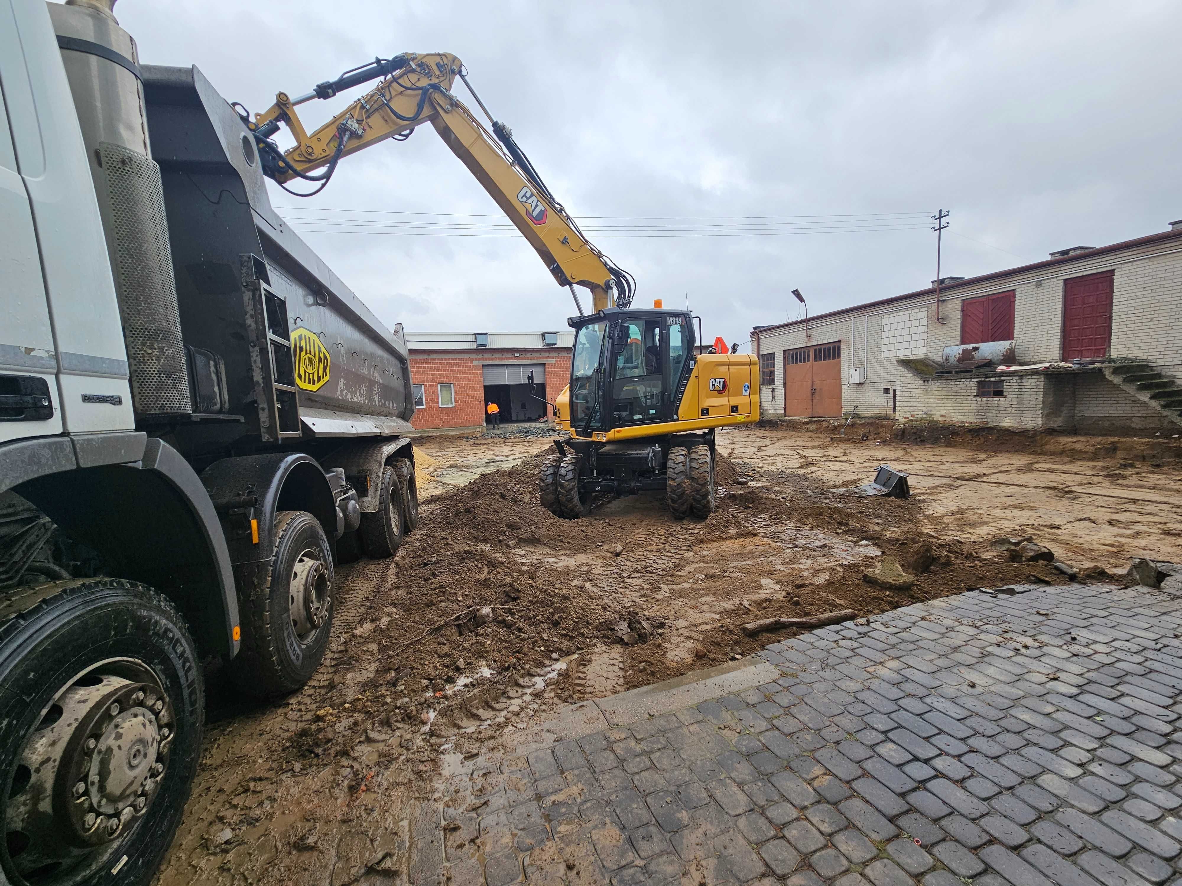 Kruszywo ceglano-betonowe 0-63 z transportem gruz kruszony na drogę