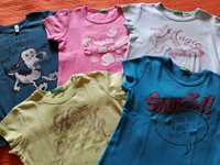 Lote 5 T-Shirts Benetton, 3 Anos