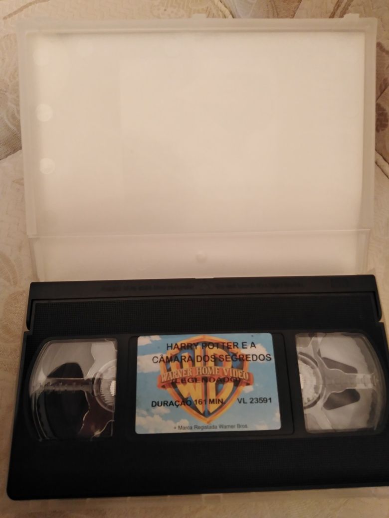 Cassete de Vídeo VHS Harry Potter e A Câmara dos Segredos