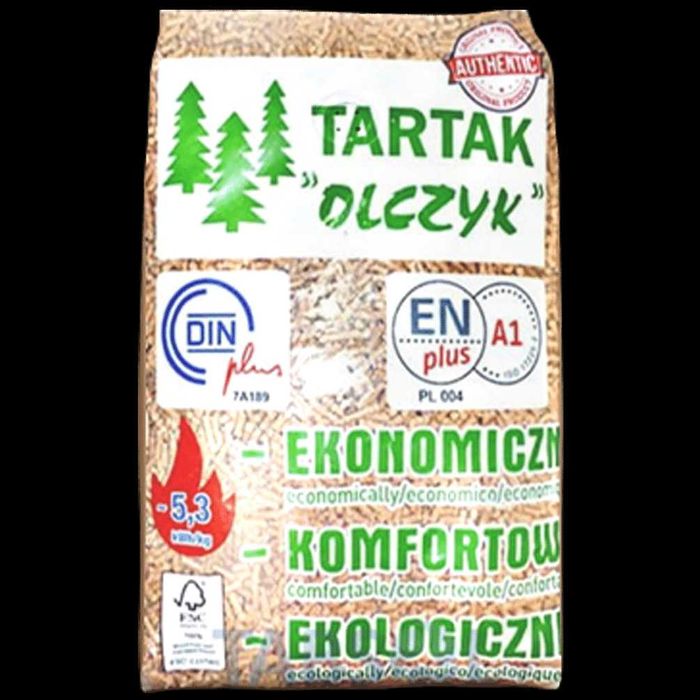 Pellet sosnowy „Olczyk”  1050kg paleta